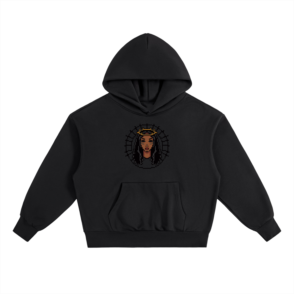 Essential Heavyweight Fleece Hoodie (Haitian goddess)