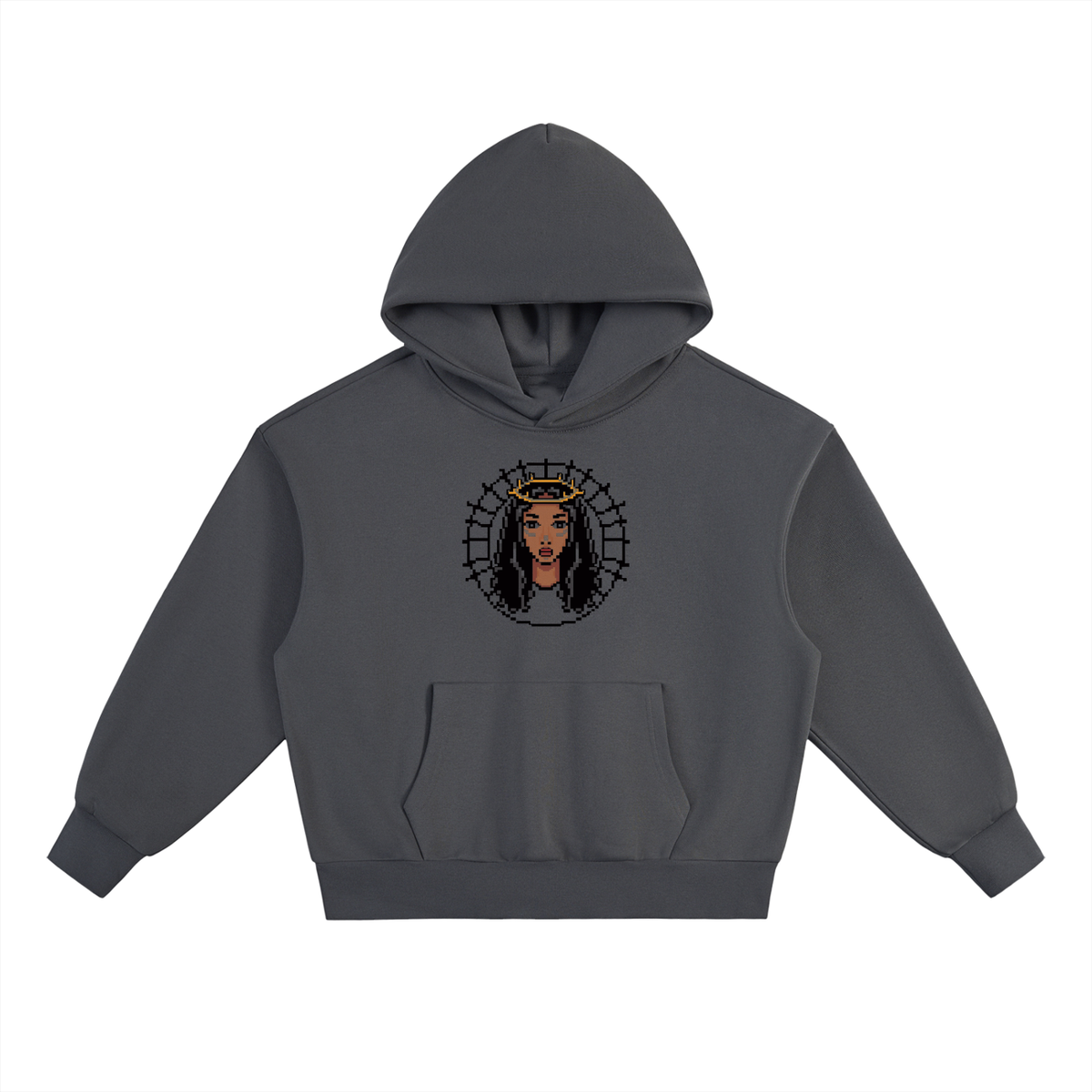 Essential Heavyweight Fleece Hoodie (Haitian goddess)