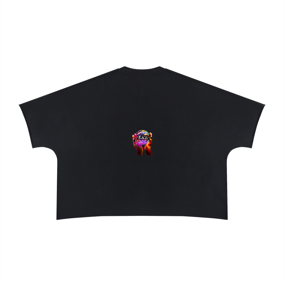 Unisex Heavyweight Boxy Raw Edge T-Shirt