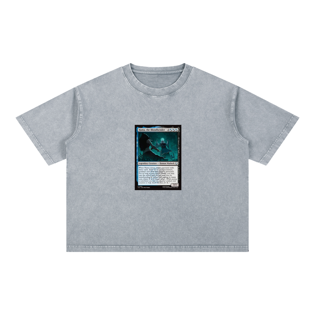 Mineral Wash Boxy Cotton T-Shirt