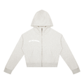 Women's Crop Full Zip Hoodie