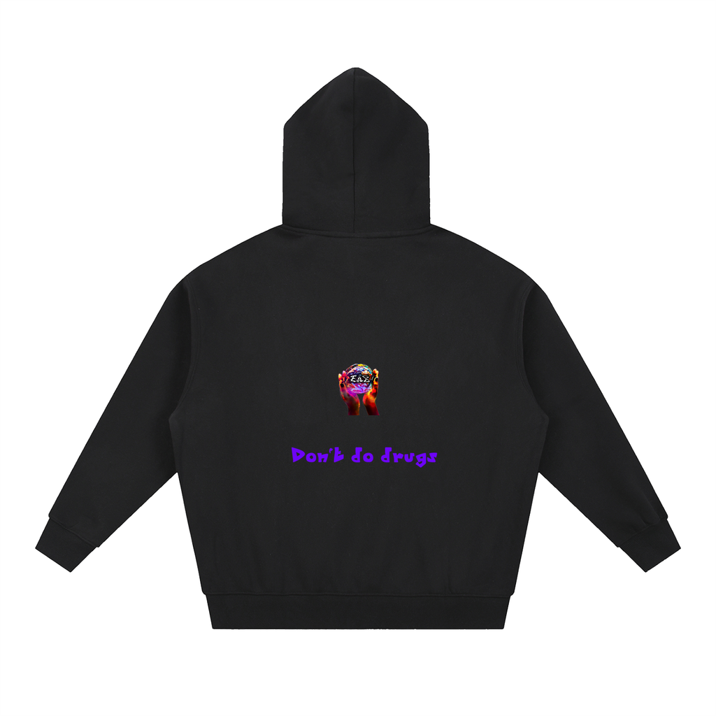 Essential Oversized Fleece Boxy Hoodie (Eis parvati)