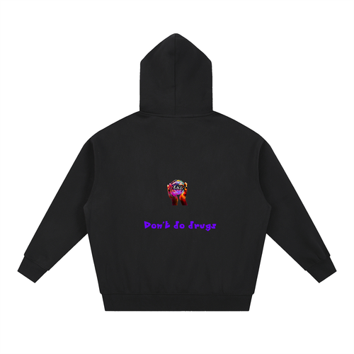 Essential Oversized Fleece Boxy Hoodie (Eis parvati)