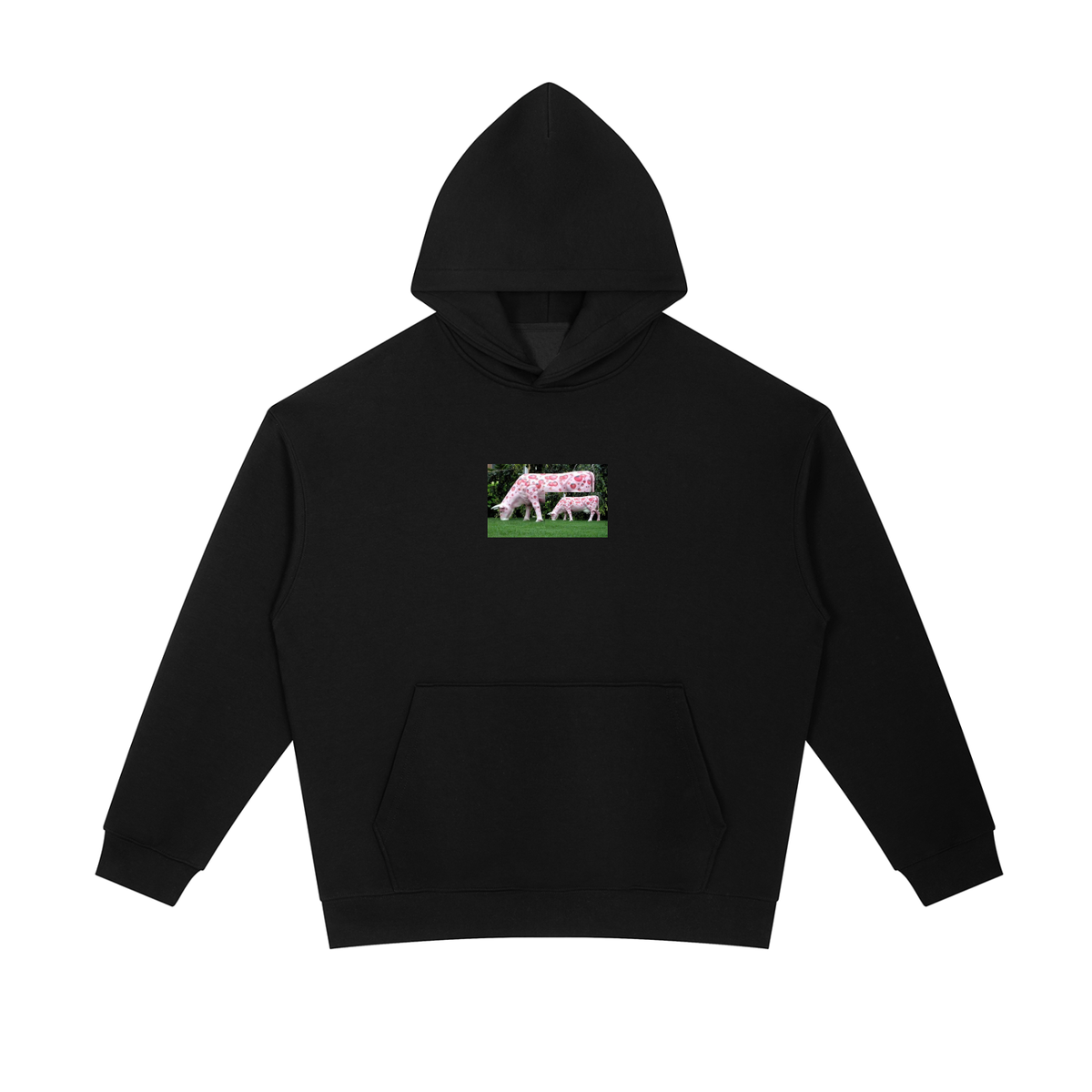 Essential Heavyweight Hoodie Jesus (PINK COW)