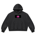 Unisex Vintage Wash Boxy Fleece Hoodie (Eis Hoodie)