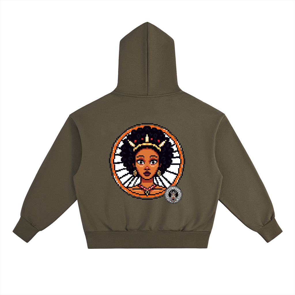 Essential Heavyweight Fleece Hoodie (Haitian Glory)