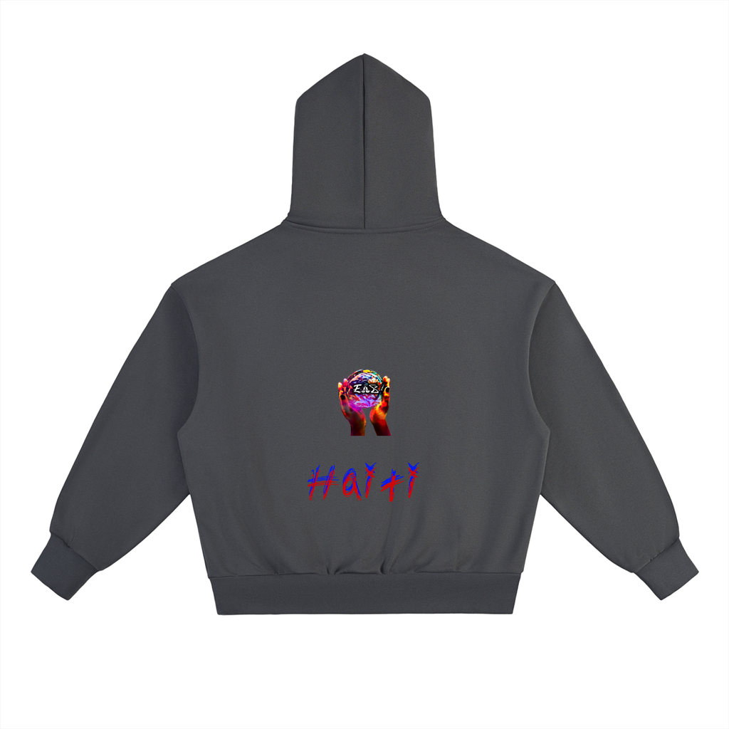 Essential Heavyweight Fleece Hoodie (Haitian goddess)