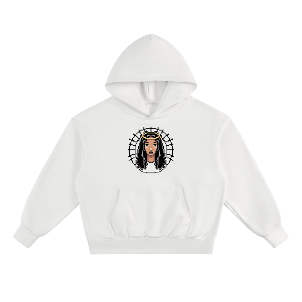 Essential Heavyweight Fleece Hoodie (Haitian goddess)