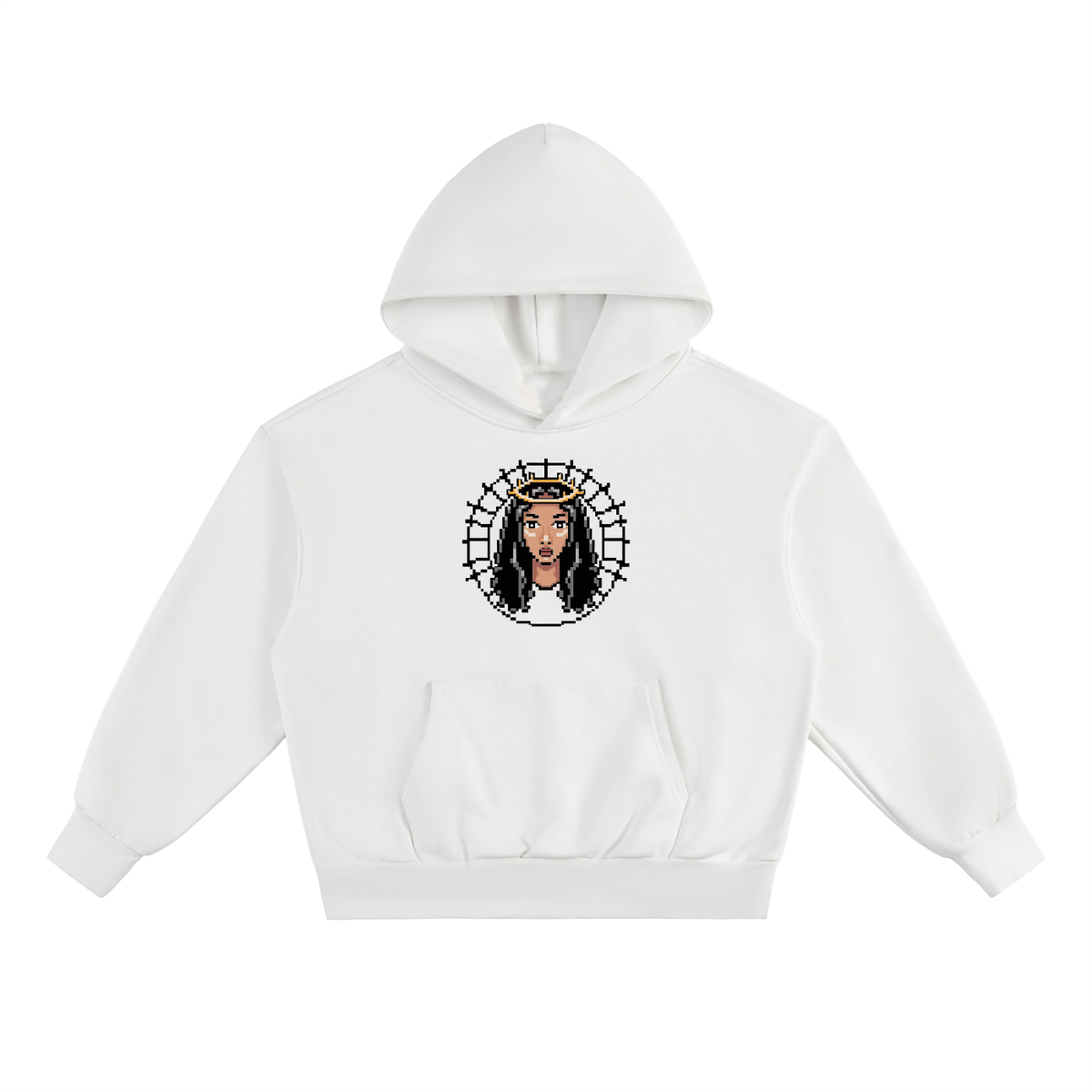 Essential Heavyweight Fleece Hoodie (Haitian goddess)