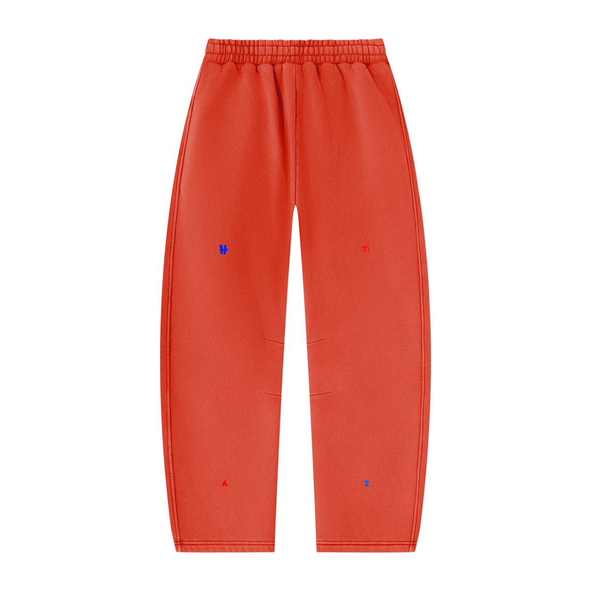 Unisex Vintage Wash Barrel Leg Fleece Sweatpants (HAITIAN)