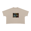 Unisex Heavyweight Boxy Raw Edge T-Shirt