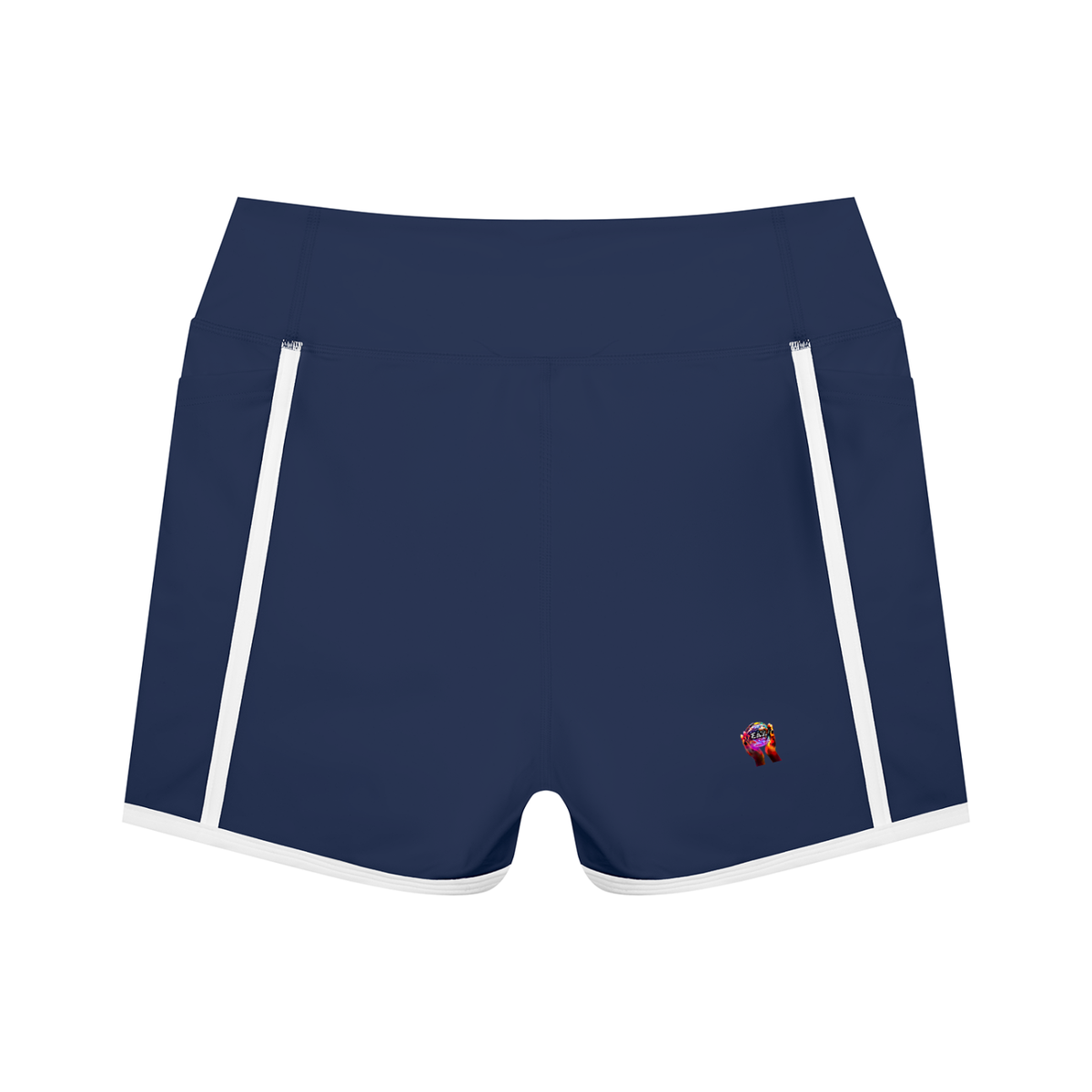 Women's High Waisted Yoga Biker Shorts