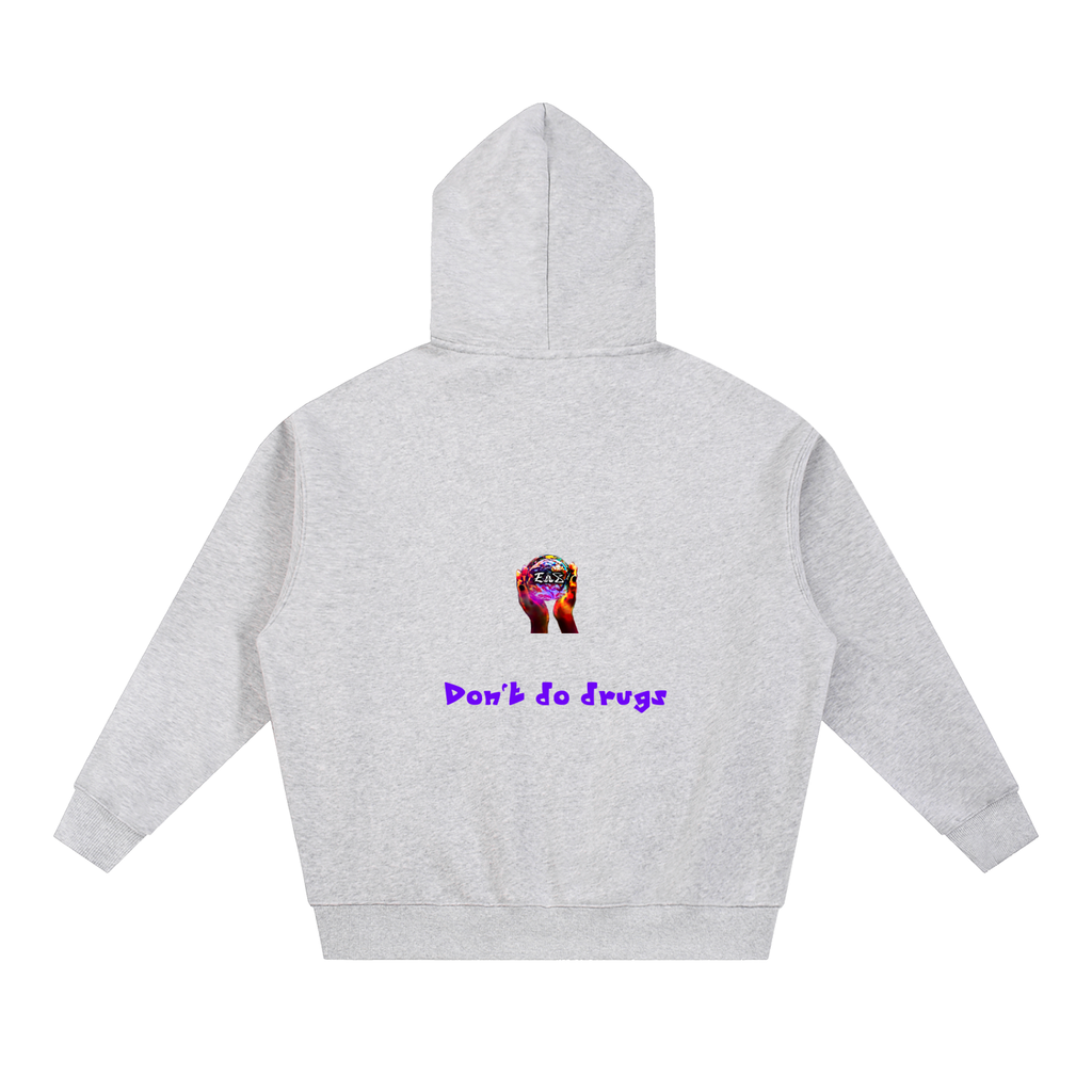 Essential Oversized Fleece Boxy Hoodie (Eis parvati)
