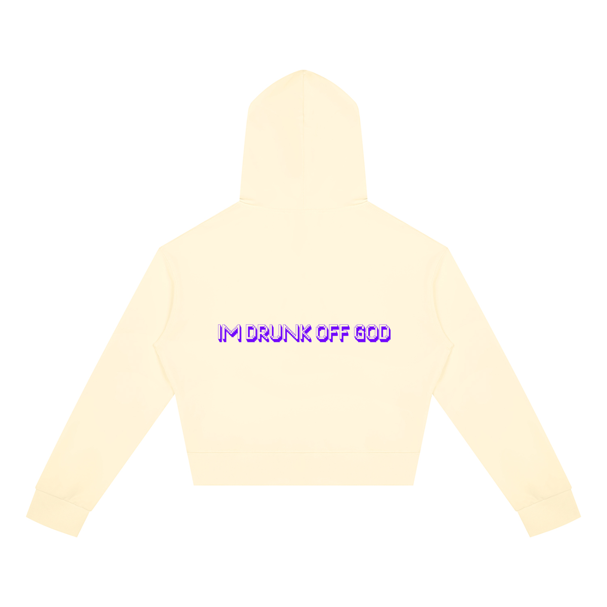 Women's Crop Full Zip Hoodie