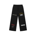 Snow Washed Raw Edge Sweatpants