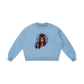 Unisex Boxy Vintage Washed Sweatshirt (Haitian goddess)