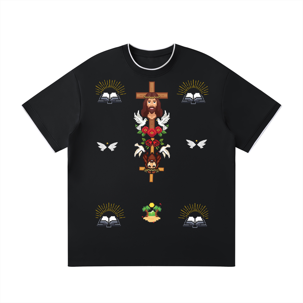 Unisex Regular Fit T-Shirt (Jesus is black)