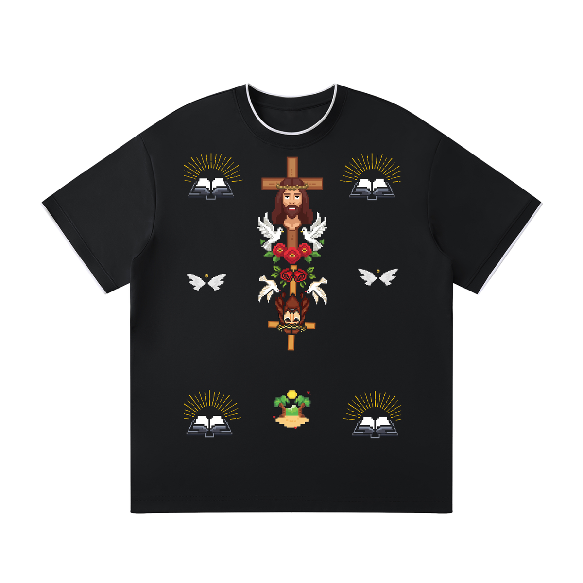 Unisex Regular Fit T-Shirt (Jesus is black)