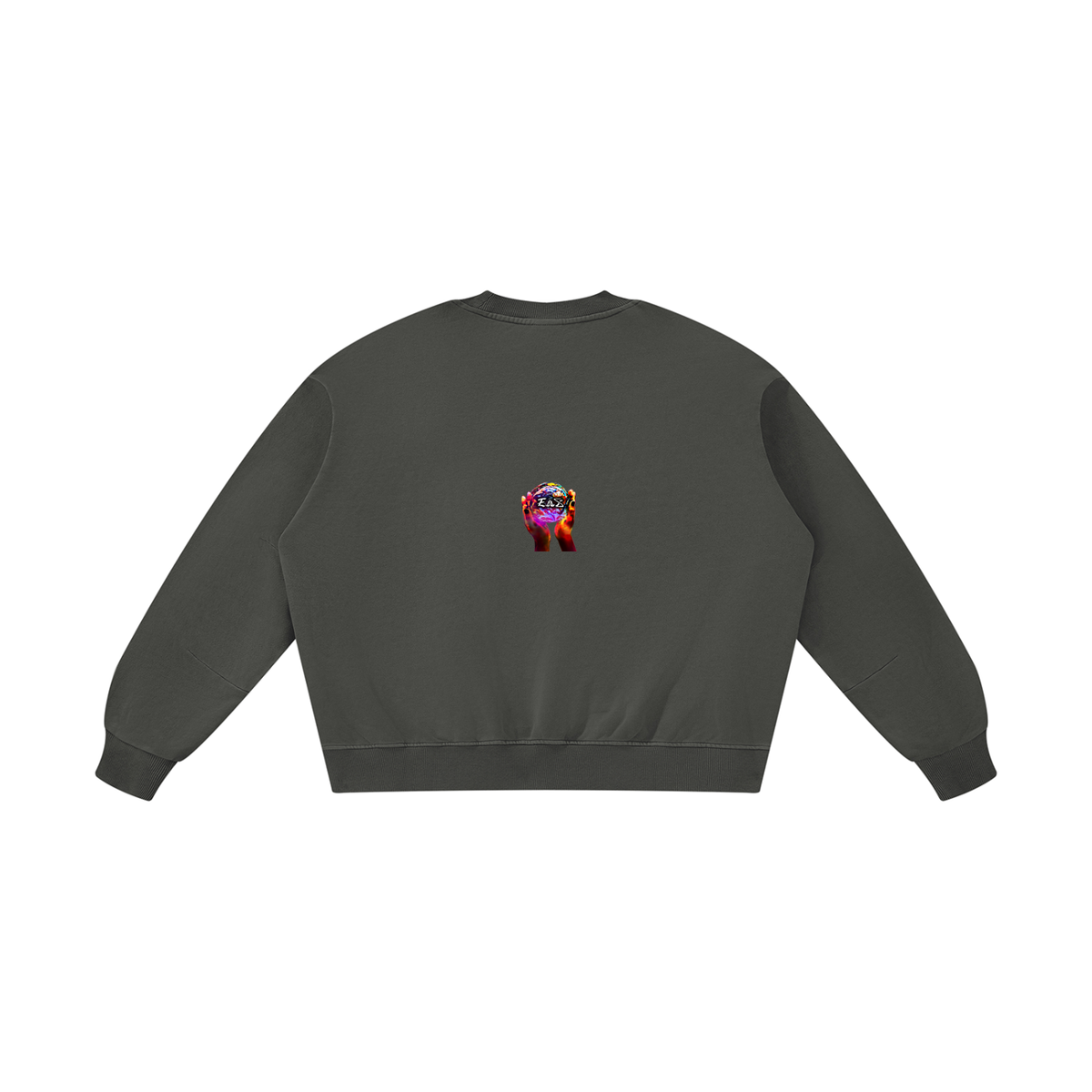 Unisex Boxy Vintage Washed Sweatshirt (GOD mode)
