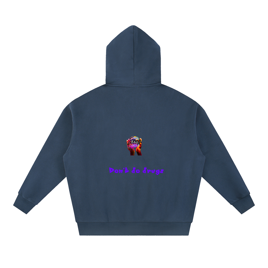 Essential Oversized Fleece Boxy Hoodie (Eis parvati)