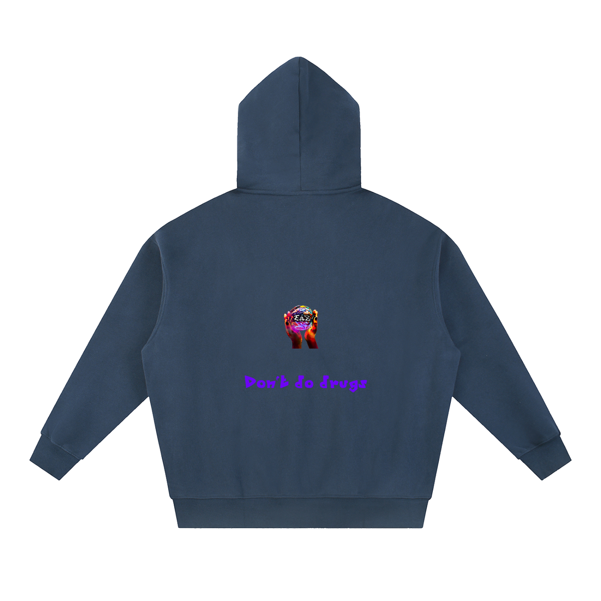Essential Oversized Fleece Boxy Hoodie (Eis parvati)