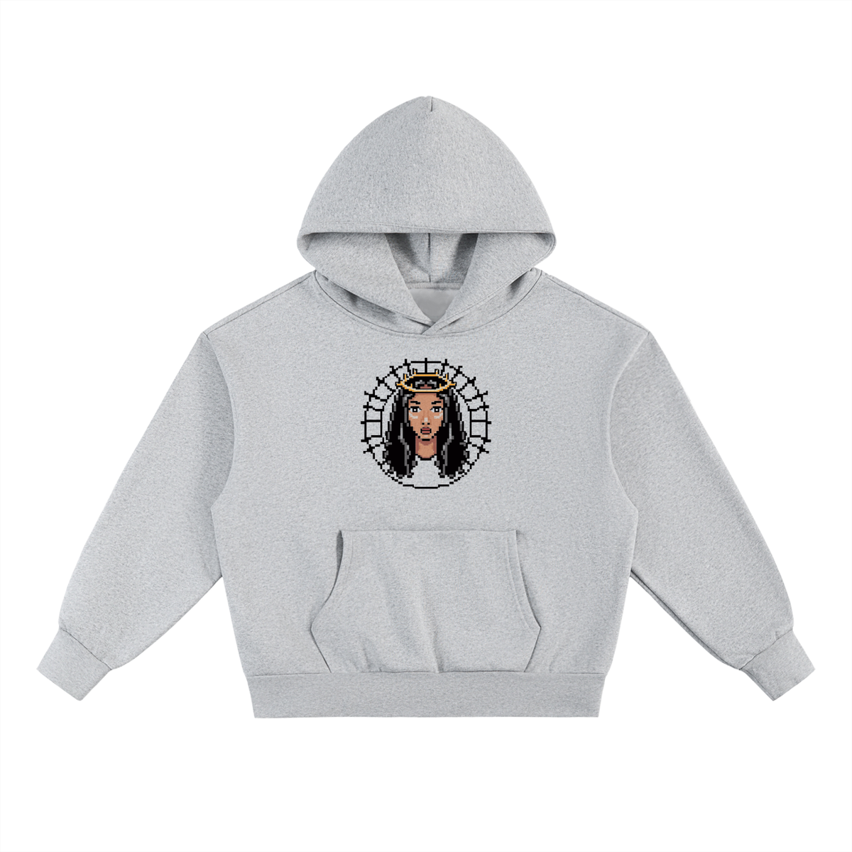Essential Heavyweight Fleece Hoodie (Haitian goddess)