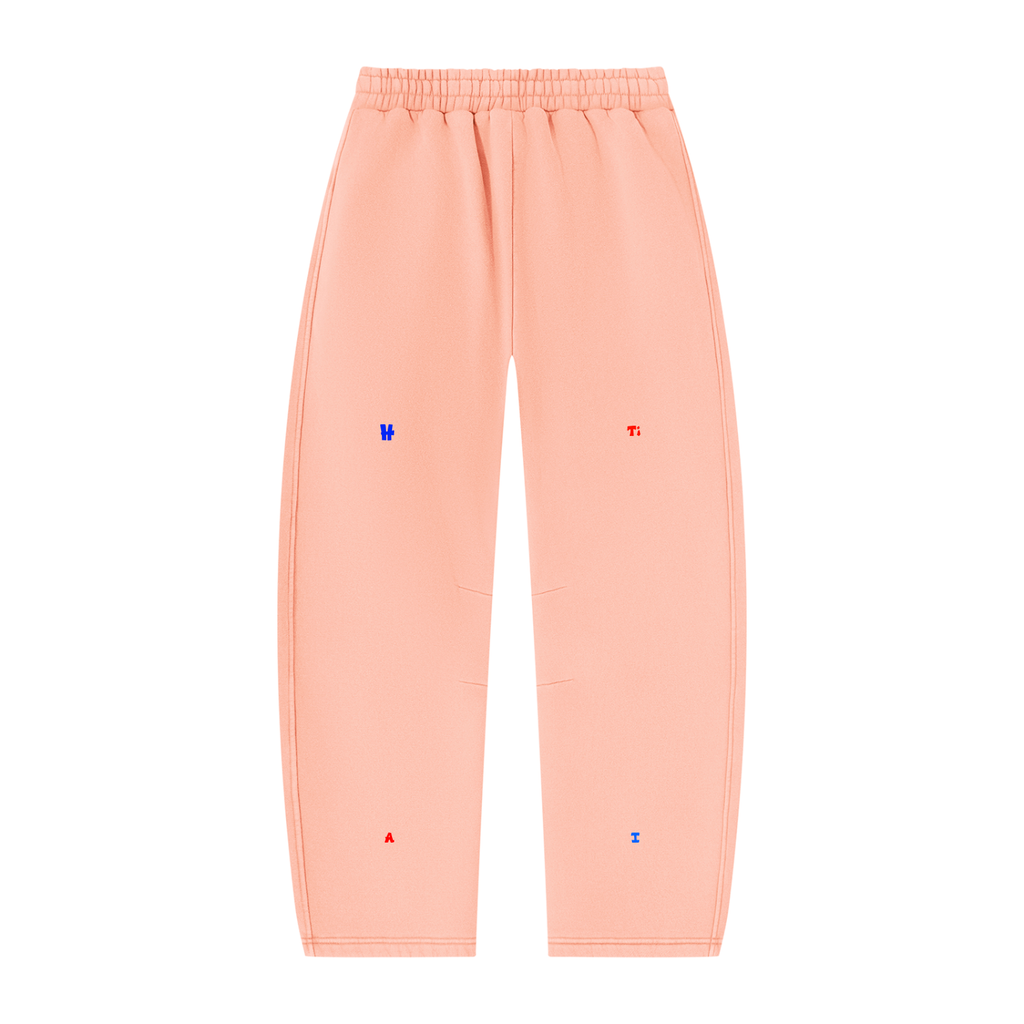 Unisex Vintage Wash Barrel Leg Fleece Sweatpants (HAITIAN)