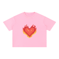 Mineral Wash Boxy Cotton T-Shirt