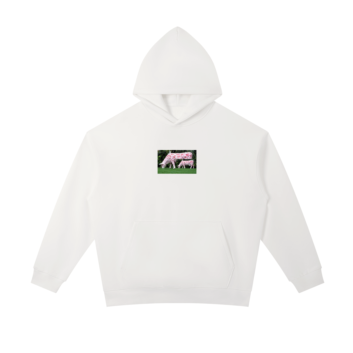 Essential Heavyweight Hoodie Jesus (PINK COW)