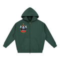 Essential Oversized Fleece Boxy Hoodie (fear no man)