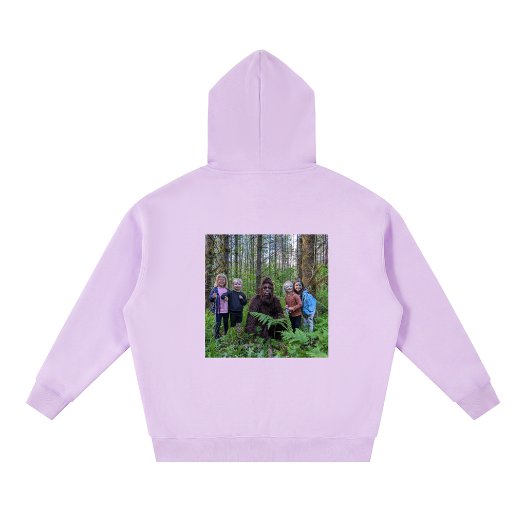 Essential Oversized Fleece Boxy Hoodie (Big foot)
