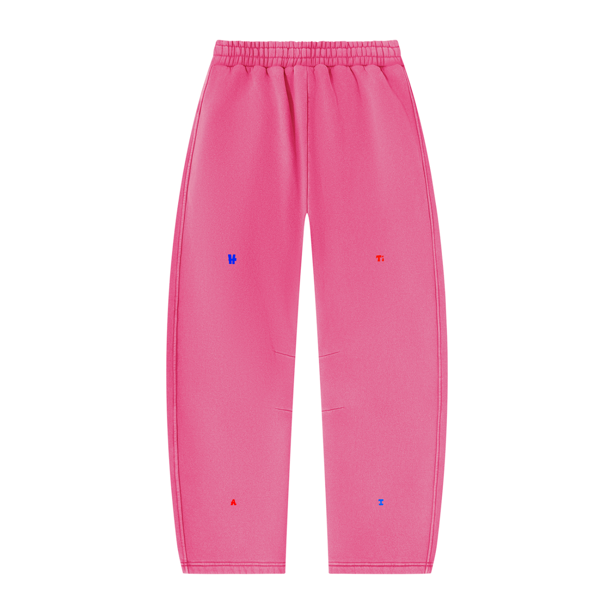 Unisex Vintage Wash Barrel Leg Fleece Sweatpants (HAITIAN)