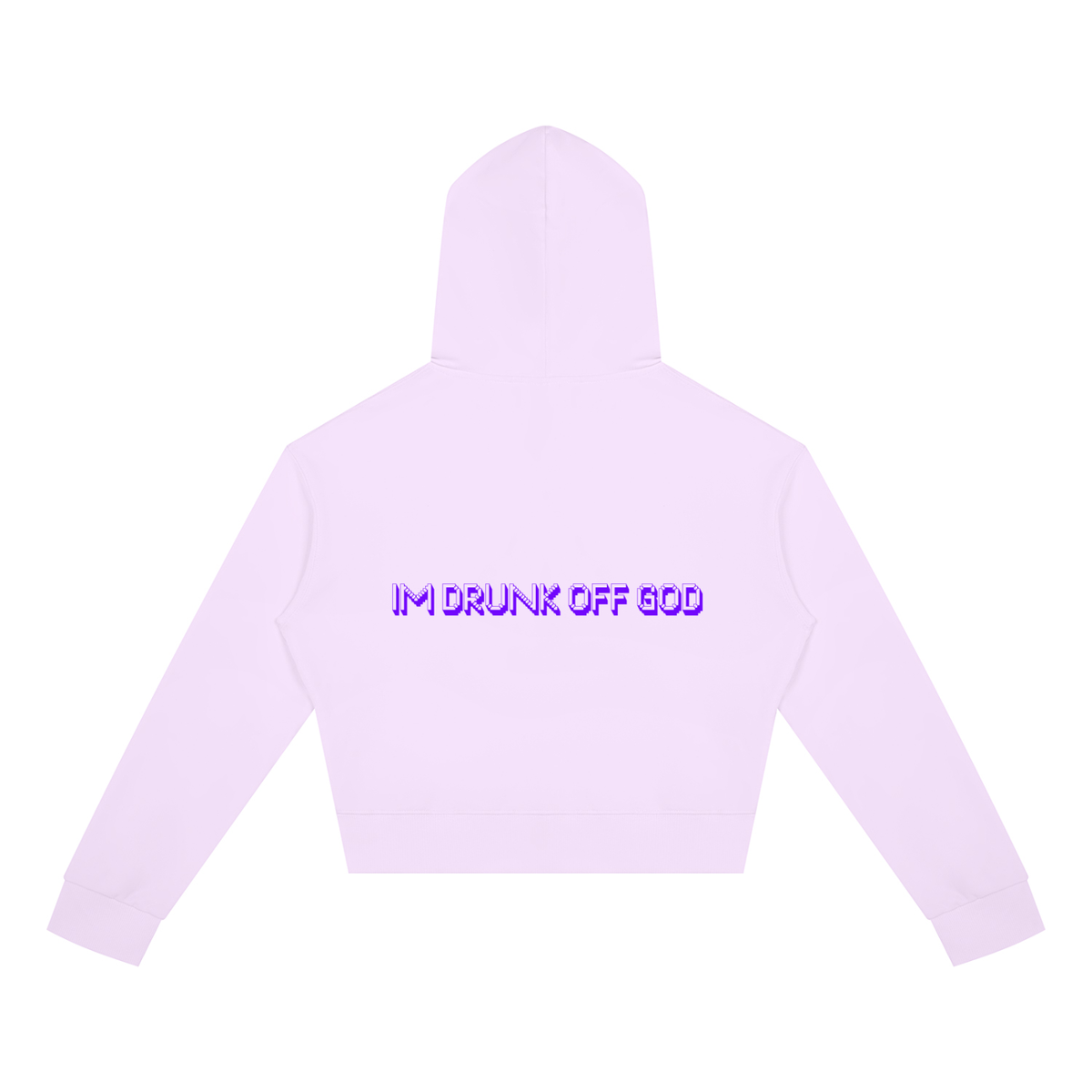 Women's Crop Full Zip Hoodie