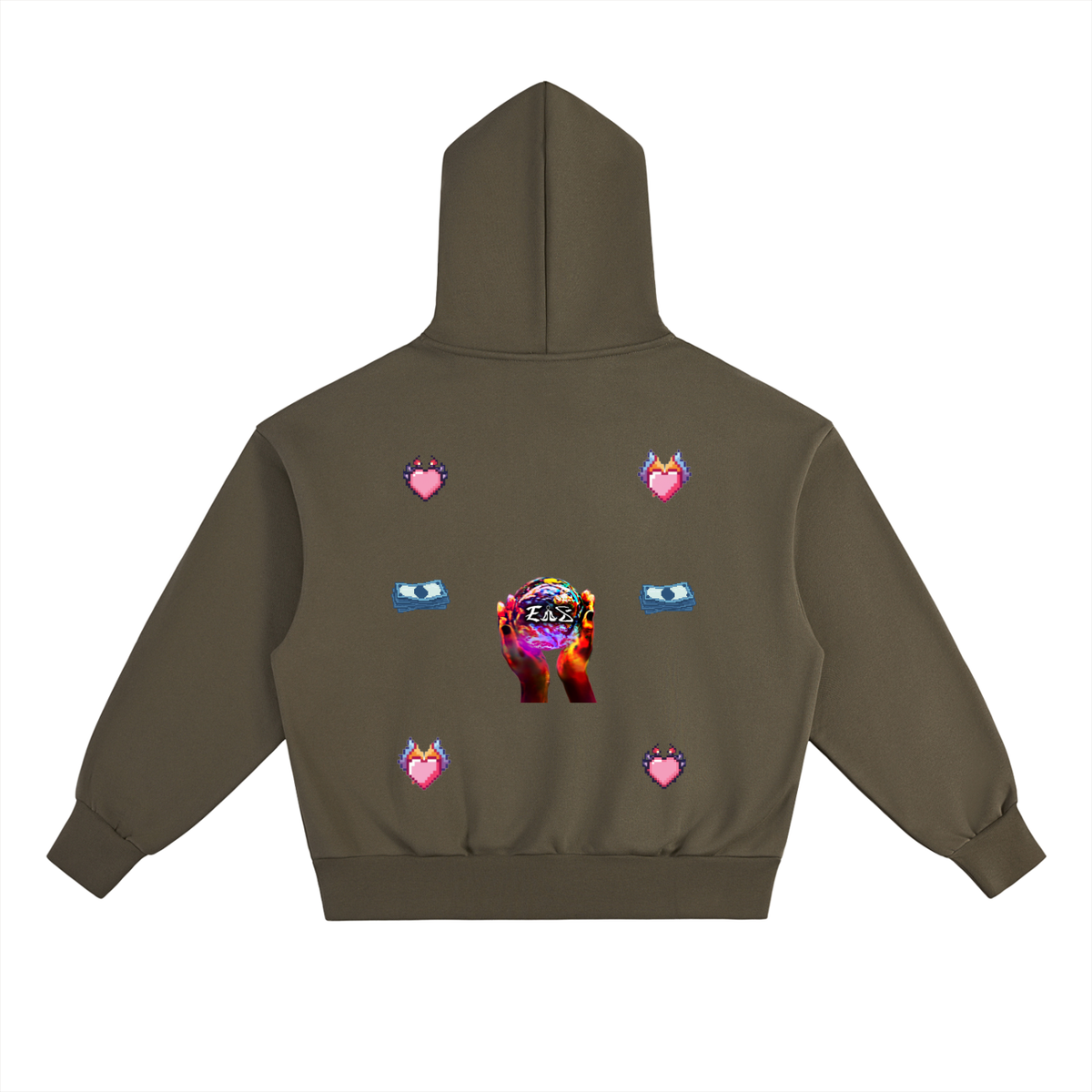 Essential Heavyweight Fleece Hoodie (EIs shiva)