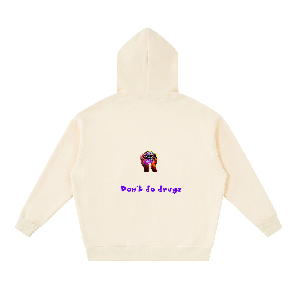 Essential Oversized Fleece Boxy Hoodie (Eis parvati)