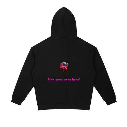 Essential Heavyweight Hoodie (PINK COWS)