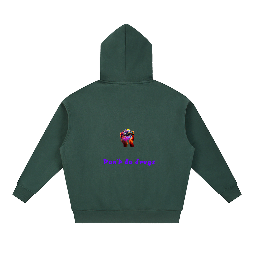 Essential Oversized Fleece Boxy Hoodie (Eis parvati)